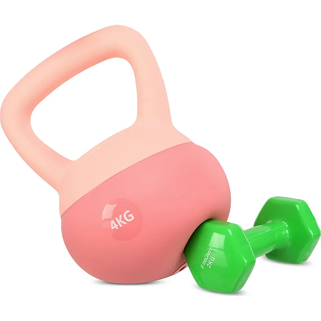 Гиря мягкая SP-SPORT
 SOFT KETTLEBELL FI-0122-4 вес 4кг (Розовый)