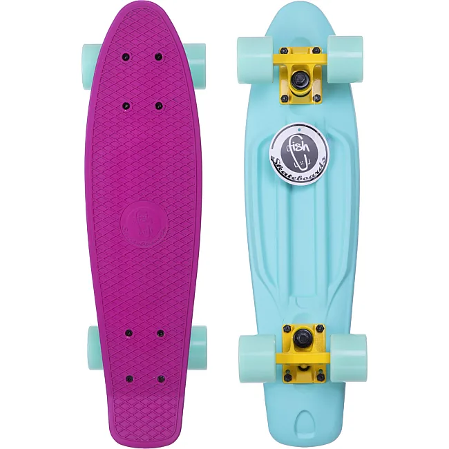 Пенни борд Penny Board круизер пластиковый RUBBER 22