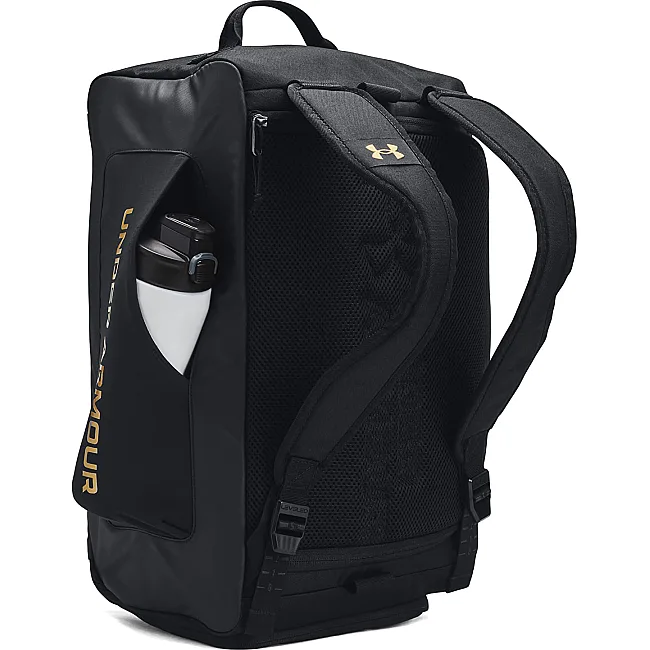 Сумка спортивная UNDER ARMOUR Contain Duo SM BP Duffle 40L черный 55x40x28 см