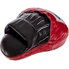 Лапа боксерская изогнутая тренировочная кожа FAIRTEX FMV9 24x19x5см 2штуки (Красный)