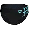 Плавки-слепые для мальчиков Arena KIKKO V SWIM BRIEFS GRAPHIC черный, бирюзовый