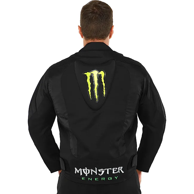 Мотокуртка с аэродинамическим горбом MONSTER MS-5528-G