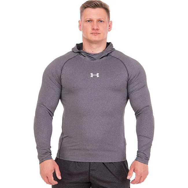 Лонгслив компрессионный спортивный мужской с капюшоном UNDER ARMOUR 9304