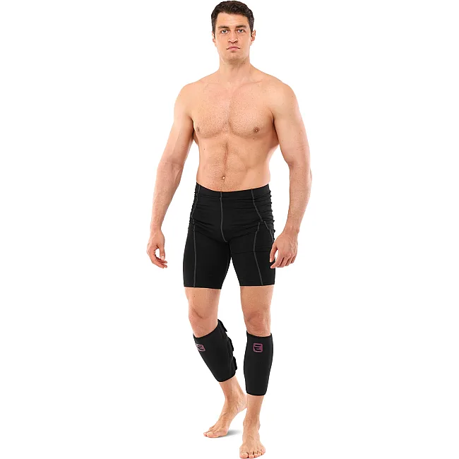 Защита голени для тяжелой атлетики CALF SUPPORT EZOUS CR
SFIT A-08 2шт (Черный)