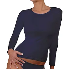 Футболка с длинным рукавом T-shirt Manica Lunga Girocollo женская