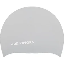 Шапочка для бассейна силиконовая для взрослых YINGFA C0081 (Серый)