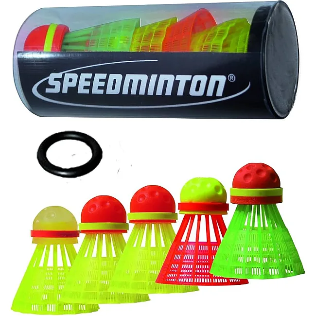 Набор воланов Speedminton® Tube Mix (5 шт.)