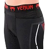 Компрессионные штаны леггинсы тайтсы детские VENUM
 9639B XXS
-L, (Черный-красный)