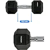 Гантель шестигранная THUNDER 10 кг (1шт)