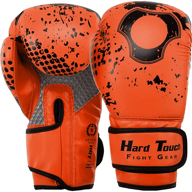 Перчатки для бокса детские PU HARD TOUCH BO-8468 (Оранжевый)