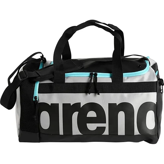Сумка спортивная Arena SPIKY III DUFFLE 40 черный серый 28 x 50 x 28 см