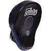 Лапа боксерская изогнутая тренировочная кожа FAIRTEX FMV9 24x19x5см 2штуки (Красный)