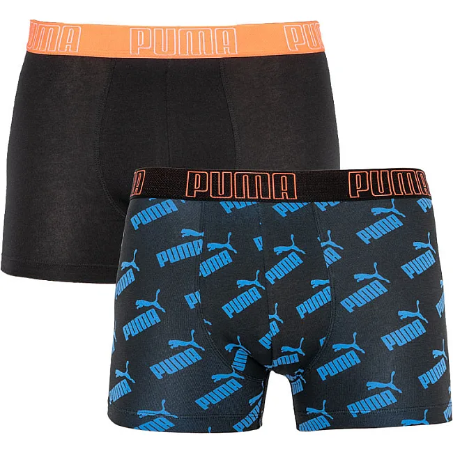 Трусы-боксеры PUMA BIG LOGO AOP BOXER 2P мужские