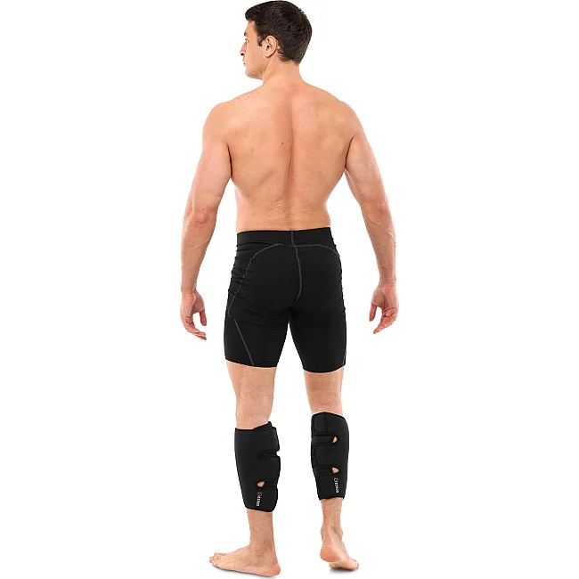 Защита голени для тяжелой атлетики CALF SUPPORT EZOUS CR
SFIT A-08 2шт (Черный)