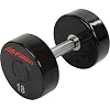 Гантель профессиональная с полиуретановым покрытием LIFE FITNESS SC-80081-18 1шт 18кг
