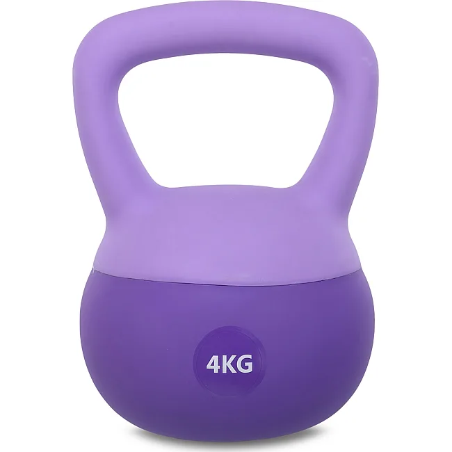 Гиря мягкая SP-SPORT
 SOFT KETTLEBELL FI-0122-4 вес 4кг (Розовый)