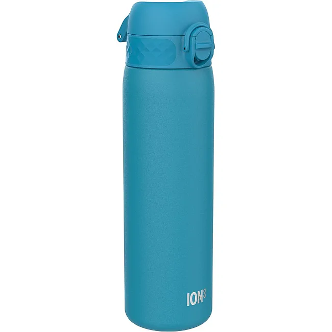 Бутылка для воды металлическая ION8 600 мл. Stainless Steel, Blue