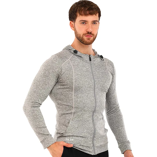 Спортивная кофта
 на молнии с капюшоном SP-SPORT
 LD-1006-GR