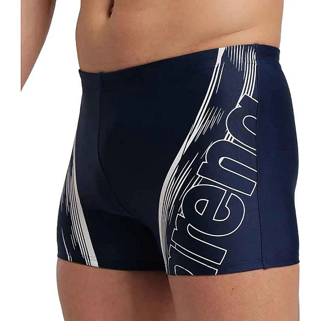 Плавки мужские Arena SWIM SHORT GRAPHIC синий, белый