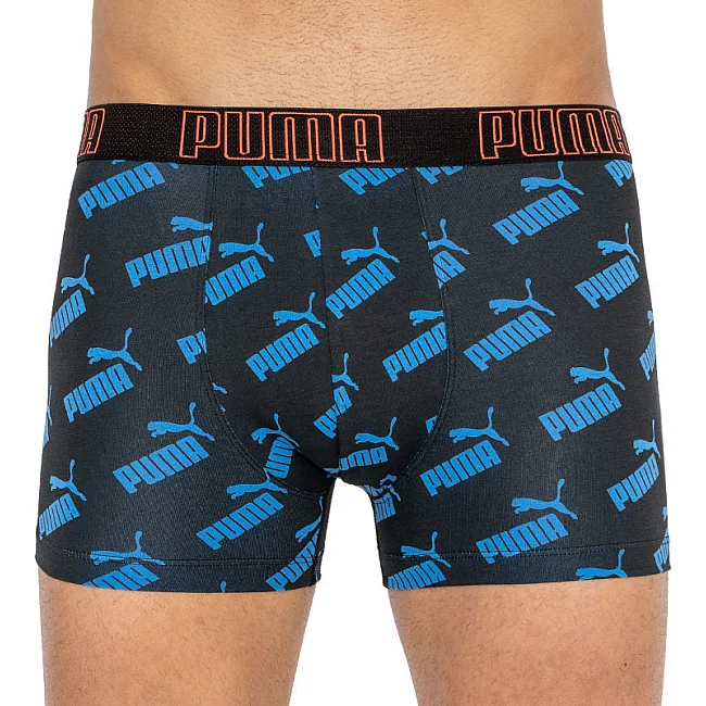 Трусы-боксеры PUMA BIG LOGO AOP BOXER 2P мужские
