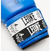 Боксерские перчатки Leone GN208 ICONIC Blue (бинты 4м. в комплекте)