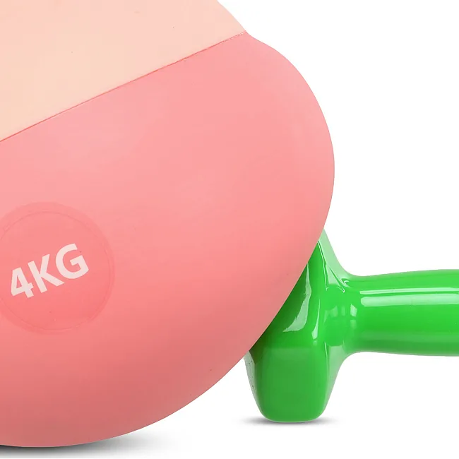 Гиря мягкая SP-SPORT
 SOFT KETTLEBELL FI-0122-4 вес 4кг (Розовый)