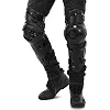 Комплект мотозащиты наколенники и налокотники SCOYCO K58H58 (Черный)