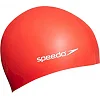 Детская шапочка для плавания Speedo FLAT SILCONE CAP TEAM JU красный