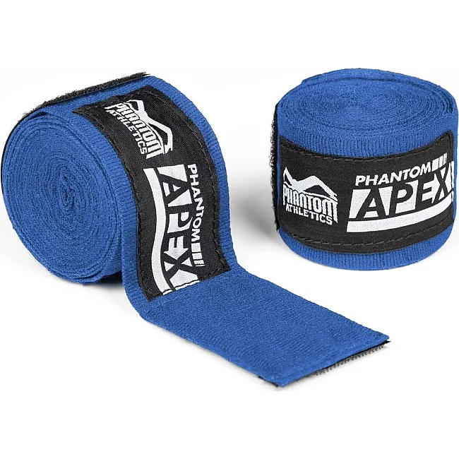 Боксерські бинти Phantom APEX Blue 400cm. (4м.)