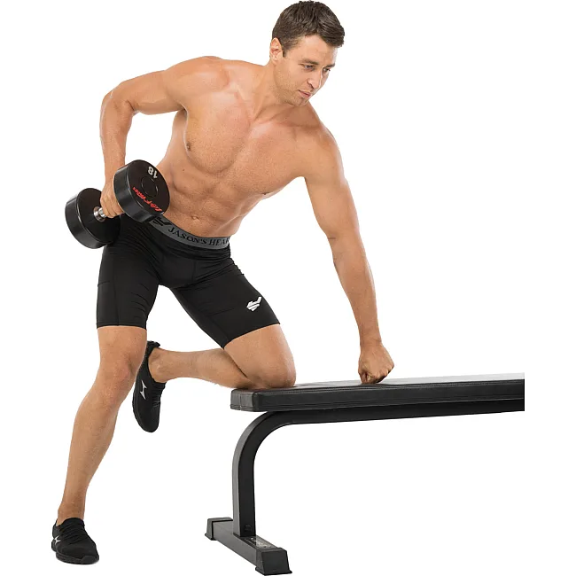Гантель профессиональная
 с полиуретановым покрытием LIFE FITNESS SC-80081-18 1шт 18кг
