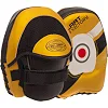 Мини-лапа боксерская изогнутая тренировочная PU ZELART BO-1994 21x18x8см 2штуки (Золотой)