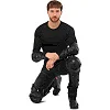 Комплект мотозащиты наколенники и налокотники SCOYCO K58H58 (Черный)
