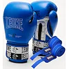 Боксерские перчатки Leone GN208 ICONIC Blue (бинты 4м. в комплекте)