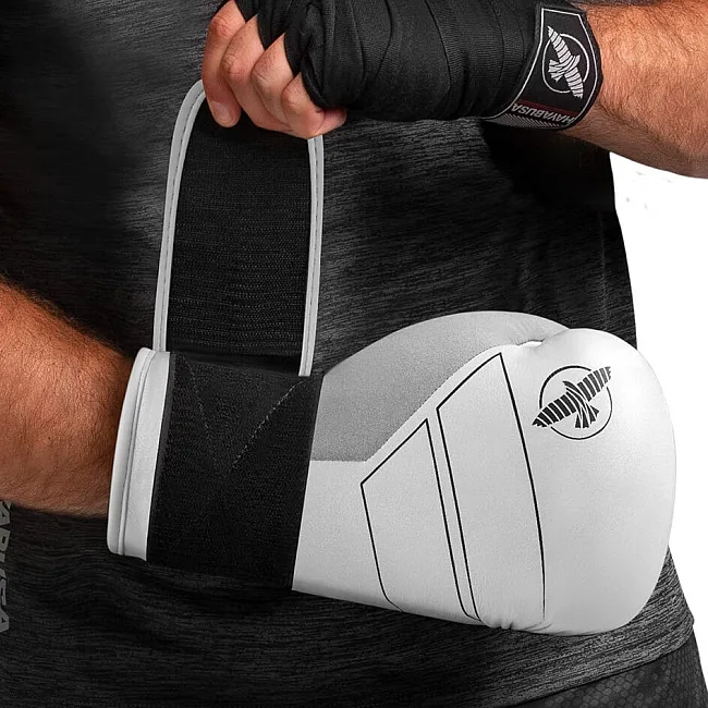 Перчатки для бокса Hayabusa S4 Leather White