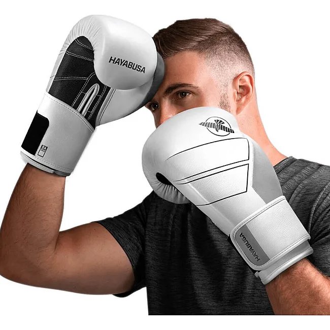 Перчатки для бокса Hayabusa S4 Leather White