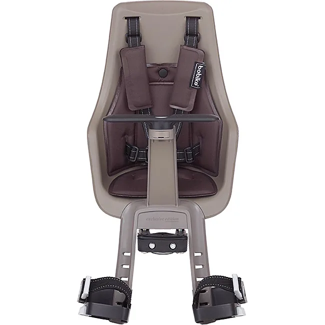 Детское кресло на велосипед BOBIKE Exclusive Mini Plus / Toffee Brown
