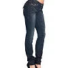 Джинси AFFLICTION Raquel Rugged Fleur Freefall Black