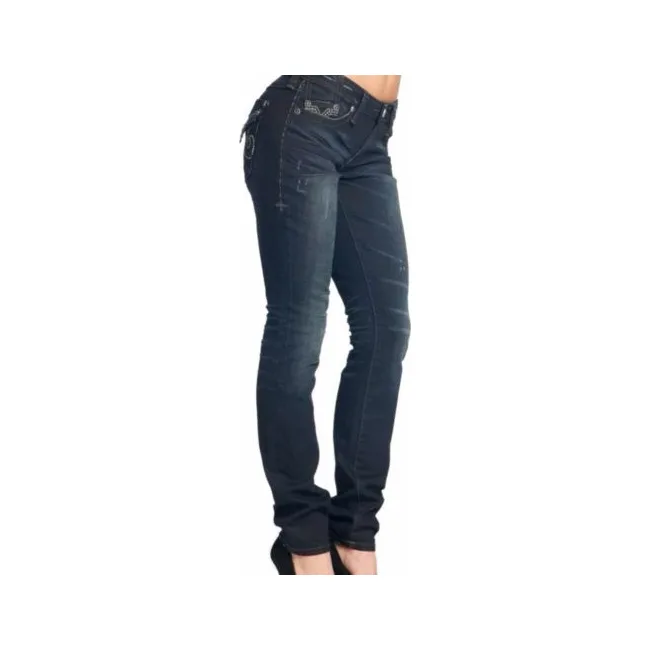 Джинси AFFLICTION Raquel Rugged Fleur Freefall Black