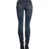 Джинси AFFLICTION Raquel Rugged Fleur Freefall Black