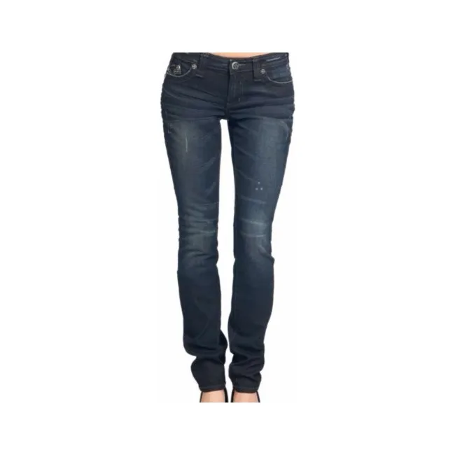 Джинси AFFLICTION Raquel Rugged Fleur Freefall Black