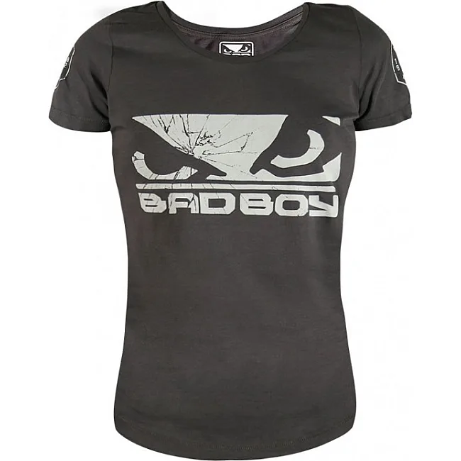 Футболка жіноча Bad Boy Global Grey