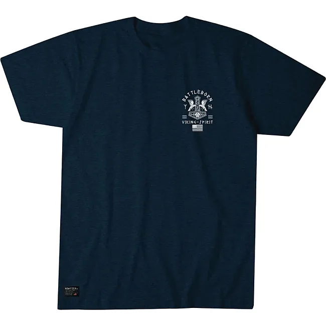 Футболка мужская HOWITZER Battle Denim Black Heather