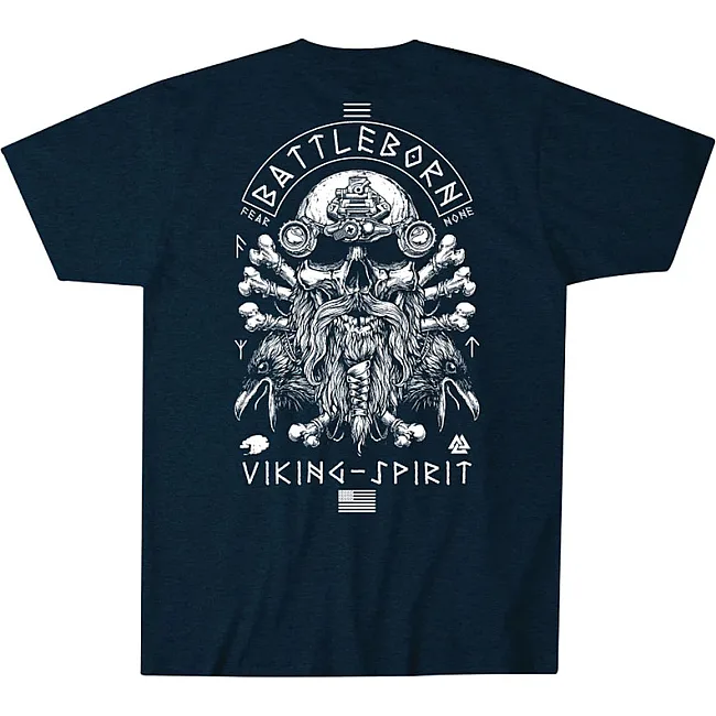 Футболка мужская HOWITZER Battle Denim Black Heather