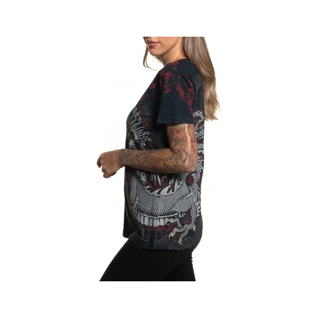 Женская футболка AFFLICTION Dragon