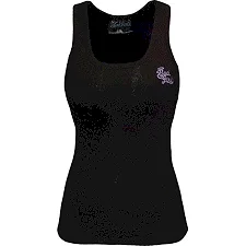 Майка женская Bad Girl Ribbed Vest Black-Purple