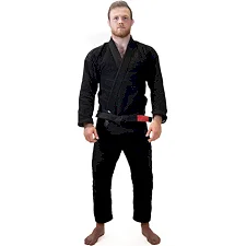 Кимоно для джиу-джитсу TATAMI Estilo Black Label Gi Black on Black