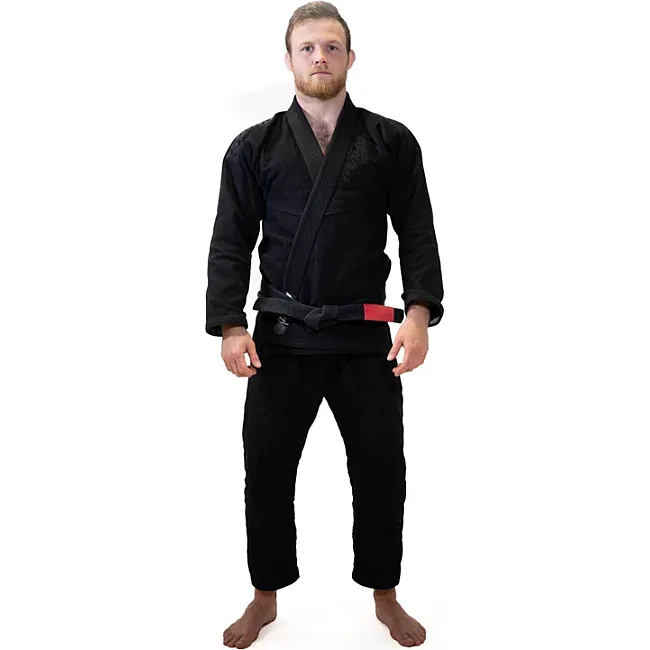 Кимоно для джиу-джитсу TATAMI Estilo Black Label Gi Black on Black