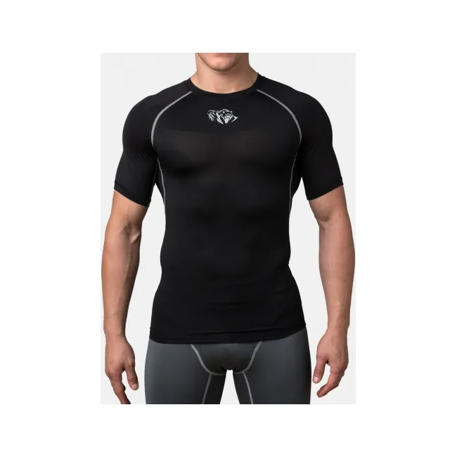Компрессионная футболка Peresvit Air Motion Black Grey Short Sleeve