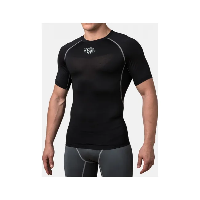 Компрессионная футболка Peresvit Air Motion Black Grey Short Sleeve