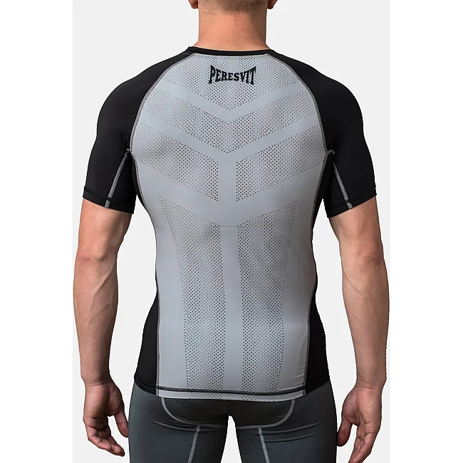 Компрессионная футболка Peresvit Air Motion Black Grey Short Sleeve